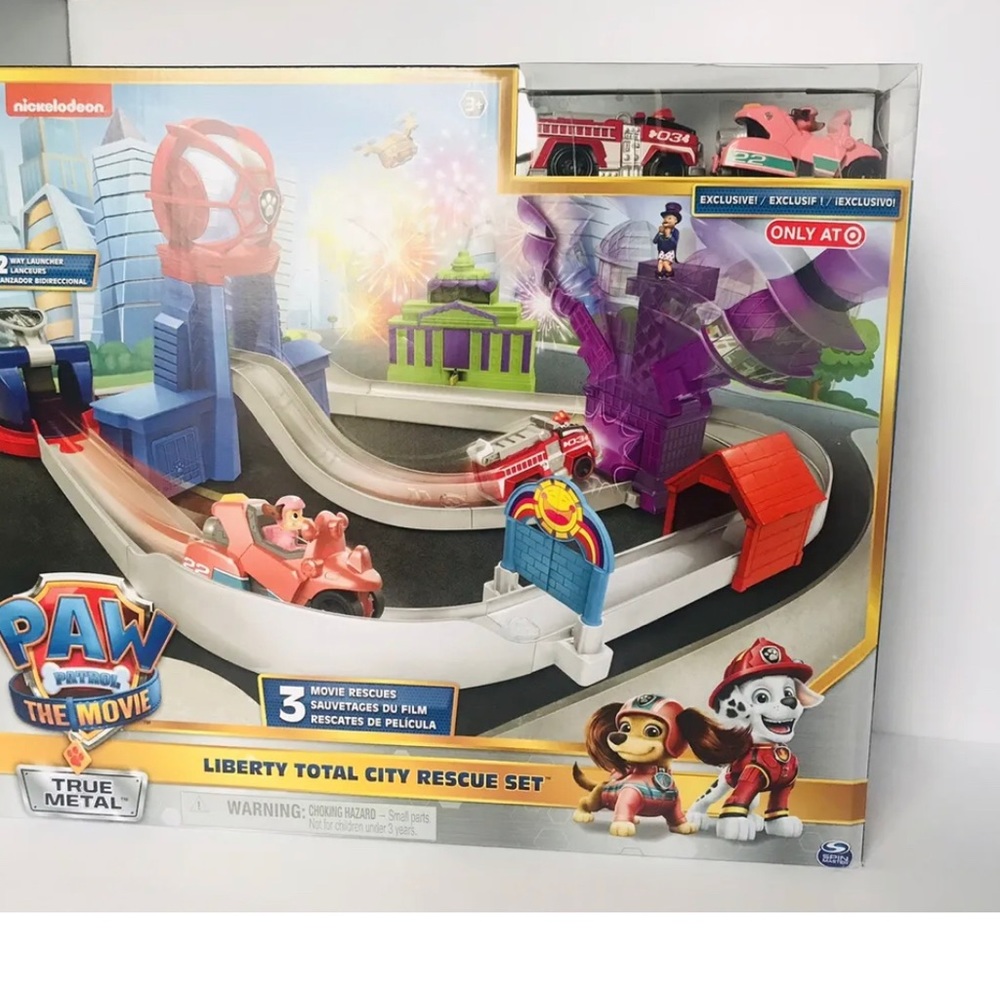COPY - PAW Patrol The Movie | Liberty Total City Rescue Set | 3+ | Marshal & Sk…